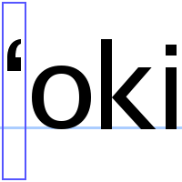 An 'okina. Credit: Wikipedia (http://en.wikipedia.org/wiki/File:Hawaiian_okipona.png)
